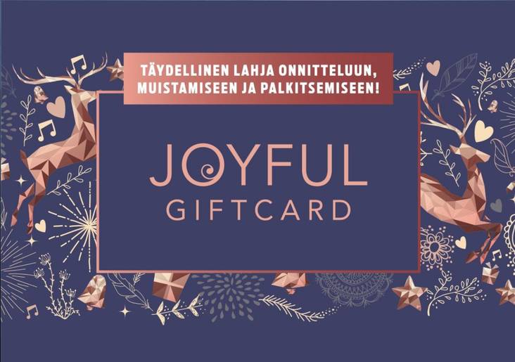 Joyful lahjakortti 40 - Joyful lahjakortit - JG4000 - 1