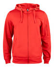Basic Active Hoody vetoketjulla - Hupparit ja colleget omalla logolla - 021014 - 1