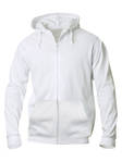 Basic hoody vetoketjuhuppari - Hupparit ja colleget omalla logolla - 021034 - 2