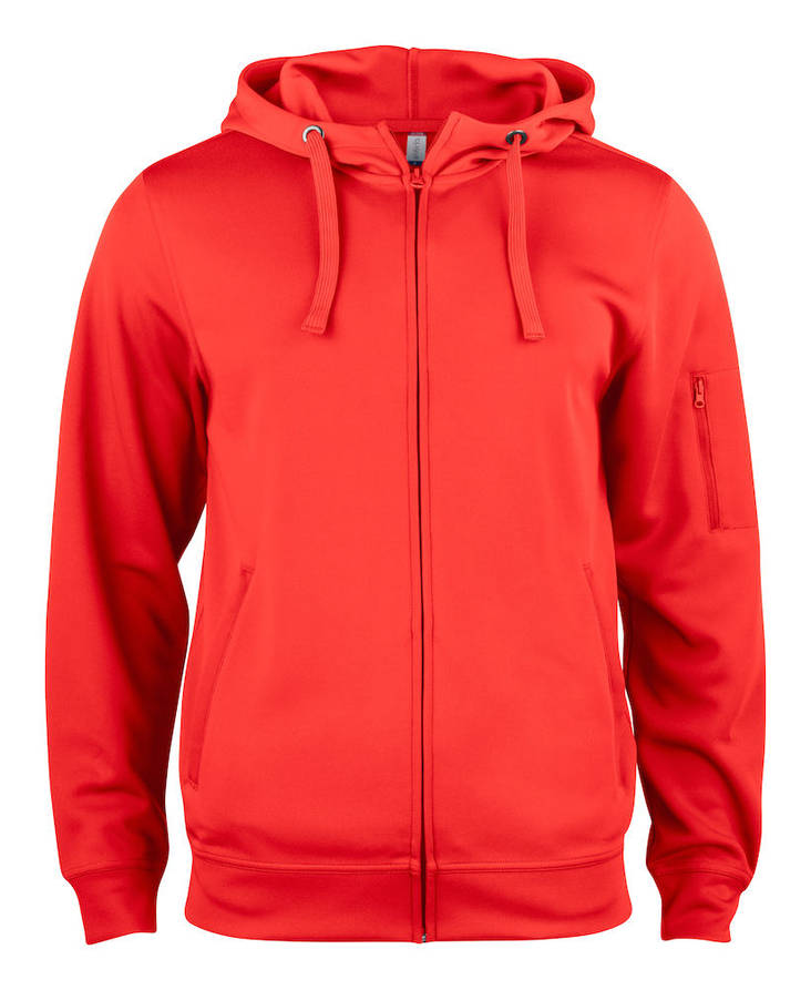 Basic Active Hoody vetoketjulla - Hupparit ja colleget omalla logolla - 021014 - 1
