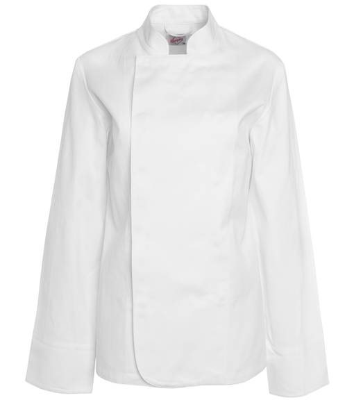 Kokkitakki, naisten pitkähihainen - Kokkitakit - S1604 - 1